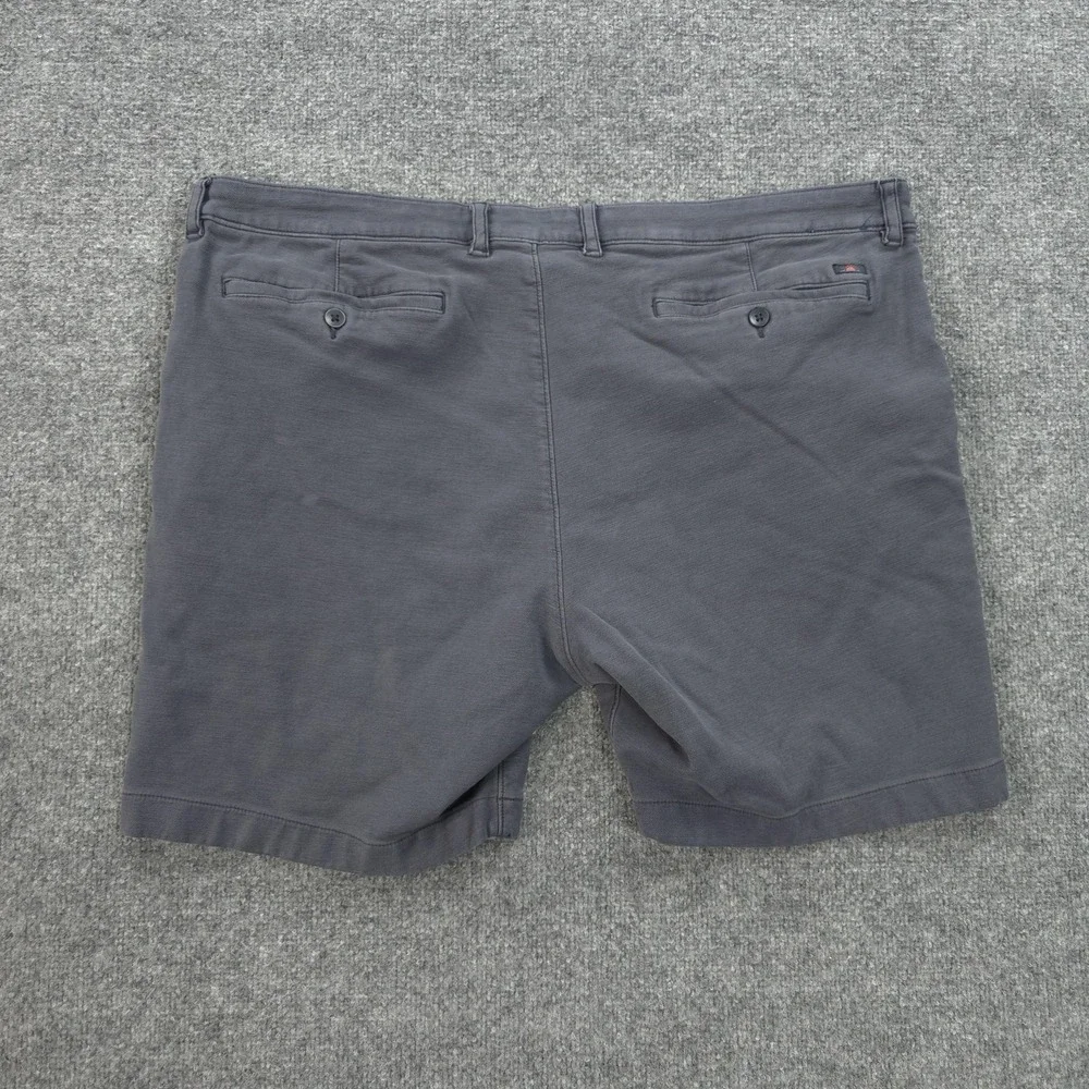 Faherty Shorts Mens 42 Blue Stretch Terry Chino‎ Casual Summer Travel Comfort